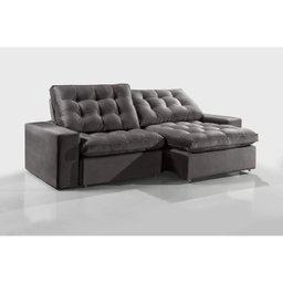 Sofá Retrátil e Reclinável 4 Lugares 234cm x 105cm Kingston Estofados Buriti - 2