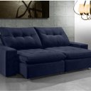 Ver imagem 1 de Sofá Retrátil e Reclinável 4 Lugares 234cm x 108cm Monza Estofados Buriti