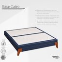 Ver imagem 4 de Base Box Queen Bipartida Cairo 158x198x27cm