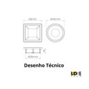 Ver imagem 4 de Kit10 Spot Led Redondo Sobrepor Embutir P/ Móveis Nichos:branco Frio/cromo
