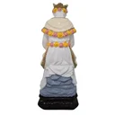 Ver imagem 3 de Imagem de Nossa Senhora de La Salete Sentada de Borracha Inquebrável - 21 cm