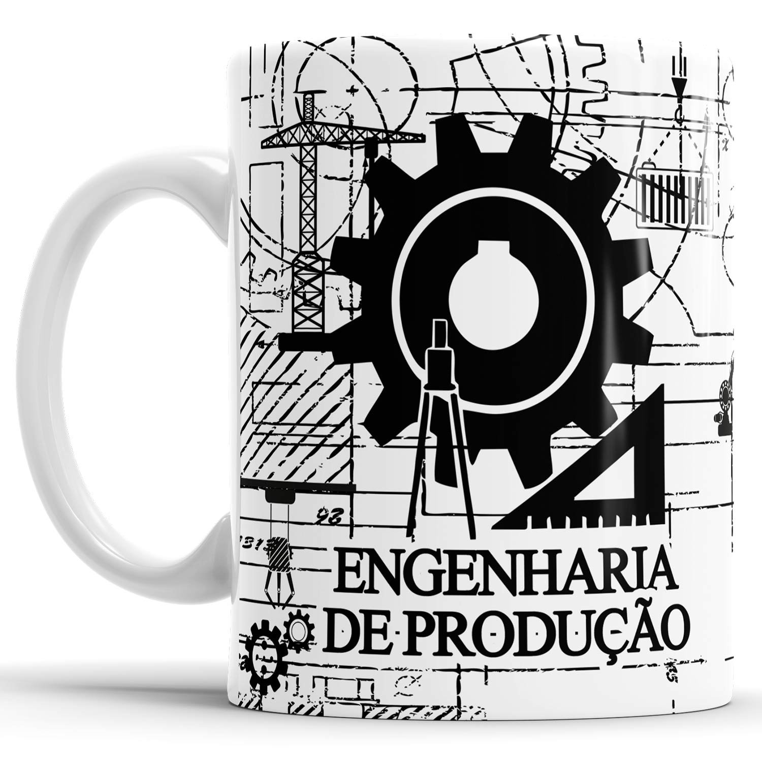 Caneca Engenharia Engenheiro de Produção + Mouse Pad - 2