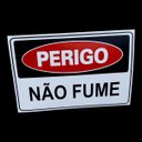 Ver imagem 3 de Kit Combo 2 Placa de Sinalização Perigo Não Fume 20 X 30 Cm