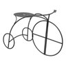Suporte para Plantas Jardineira Floreira Bicicleta de Ferro:preto - 1