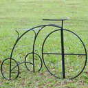 Ver imagem 5 de Suporte para Plantas Jardineira Floreira Bicicleta de Ferro:preto