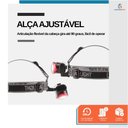 Ver imagem 6 de Lanterna para Cabeça 10 Led's com Fitas Elásticas para Fixação Corrida Trilha Pesca - Starfer