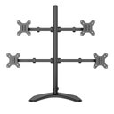 Ver imagem 1 de Suporte para 4 Monitores / Tvs até 32 Pix - Base Regulagem de Altura e Ângulo - Vesa - Px-200b