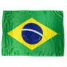 Bandeira do Brasil Oficial em Cetim Médio 80cm X 55cm - 3