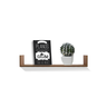Prateleira Decorativa tipo U - MDF Amadeirado 60x11,5x10 cm - Smart Eco - 1