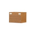 Ver imagem 5 de Mesa de Cabeceira Suspensa Har 2 Gavetas - 45 Cm X 35 Cm - Tauari / Telinha Rattan Louro Freijó - Te