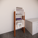 Ver imagem 1 de Mesinha Decorativa Branca para Escritorio