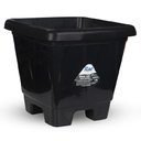Ver imagem 4 de Kit 4 Vasos Gg Quadrados de Plástico com Pézinho 16 Litros