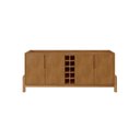 Ver imagem 2 de Buffet Aparador 190cm 4 Portas com Adega Lizz