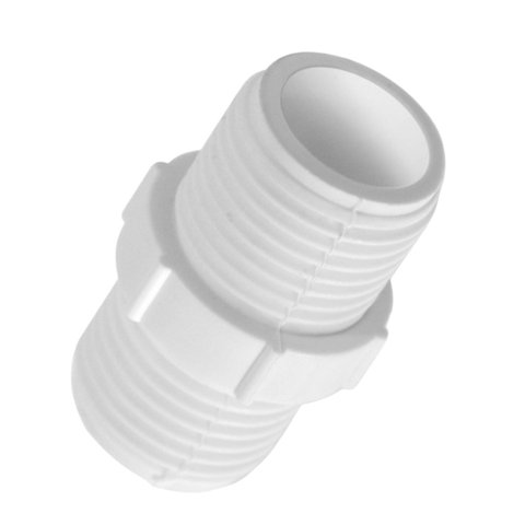 Niple Conexão Duplo 1/2" X 1/2" Linha Roscável Pvc | Utilimix | 02 Un