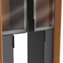 Ver imagem 6 de Conjunto de Paneleiros 4 Portas 83cm com Vidro Linha Liga Modulado