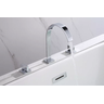 Torneira Misturador Duplo Comando Luxo para Banheiro Lavabo Lavatório  Metal Premium PMX - 3
