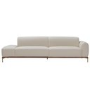Ver imagem 4 de Sofá Living Unne 3 Lugares 210cm Terminal Direito Corano Off White - Nexta Casa
