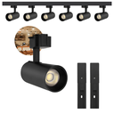 Ver imagem 1 de Kit Trilho Eletrificado 1m + 3 Spot 10w Preto Bivolt Cor:neutro
