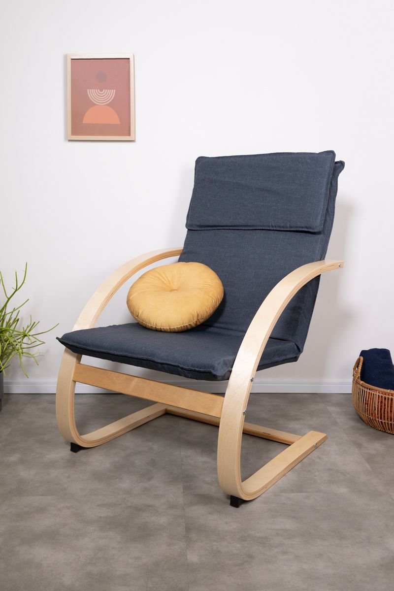 Cadeira comfort cinza