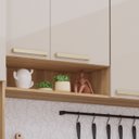 Ver imagem 7 de Armário Cozinha 5 Peças Cp02 com Pia Nádia Mocca/avelã L01 - Mpozenato