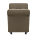 Ver imagem 3 de Recamier Bau Egeo 120x Suede Cappuccino - Dominic Decor