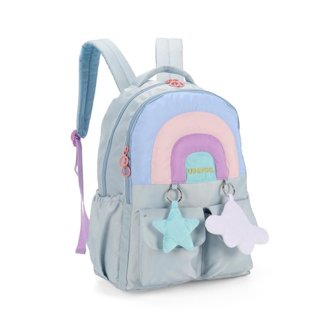 Mochila Up4you Arco-íris Azul - Luxcel
