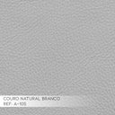 Ver imagem 4 de Sofá 3 Lugares Bérgamo 240cm Couro Branco