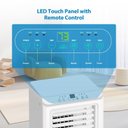 Ver imagem 3 de Takywep Ar-condicionado Portátil 10.000 Btus 3 em 1 110v Branco