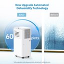 Ver imagem 4 de Takywep Ar-condicionado Portátil 10.000 Btus 3 em 1 110v Branco