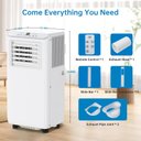 Ver imagem 5 de Takywep Ar-condicionado Portátil 10.000 Btus 3 em 1 110v Branco