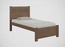 Ver imagem 1 de Cama Solteiro Primícia 100%MDF Ripada Castanho D Doro Móveis