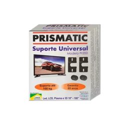 Suporte de Metal para Tv Universal Modelo Pr200 Prismatic para Atpe 100kg Preto - 3