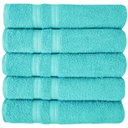 Ver imagem 1 de Kit 5 Toalhas Super Grossa e Felpuda Macia 80x150cm Verde Aqua Beka