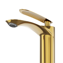 Ver imagem 5 de Torneira de Banheiro Lavabo Grécia Monocomando 100% Metal Premium Quente e Fria Dourada Goldenx