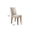 Ver imagem 5 de Conjunto Sala de Jantar Mesa com 4 Cadeiras Cayman Yescasa