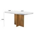 Ver imagem 4 de Conjunto Sala de Jantar Mesa com 4 Cadeiras Cayman Yescasa