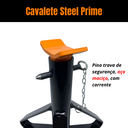 Ver imagem 5 de Par de Cavaletes Automotivos Preguiça 2 Toneladas Reforçado Trava de Segurança Manutenção Veículos