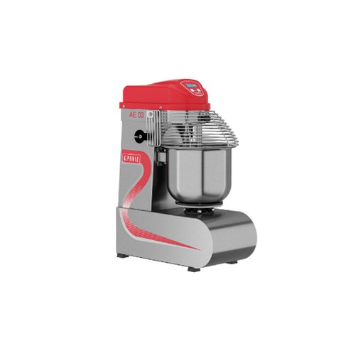 Amassadeira Espiral Gpaniz Inox Bivolt 3 Velocidades Ae 03 G2