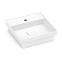 Ver imagem 1 de Cuba de Sobrepor 12,5cm x 40cm com Mesa Terra Roca Branco