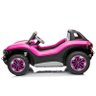 Carro Eletrico Infantil E-buggy Volkswagen 2 Lugares 12v Rosa - Belfix - 5