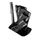 Ver imagem 4 de Jogo De Facas Inox Suporte Acrílico 7 Peças Preto