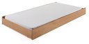 Ver imagem 1 de Cama Auxiliar Inari | 83,5 Cm X 197cm | Madeira Maciça Caramelo