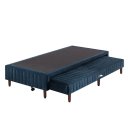 Ver imagem 1 de Base Box+cama Auxiliar 88x188x37cm Sommier Azul