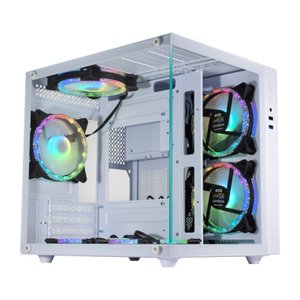 Gabinete Gamer Aquario Micro White W2sb