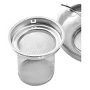 Ver imagem 3 de Chaleira com Infusor em Inox e Vidro 800ml para Chás Gourmet em Casa Decorativa
