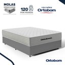 Ver imagem 3 de Cama Box + Colchão de Molas Ensacadas Ortobom One Face Plenno Superpocket Casal 138 cm