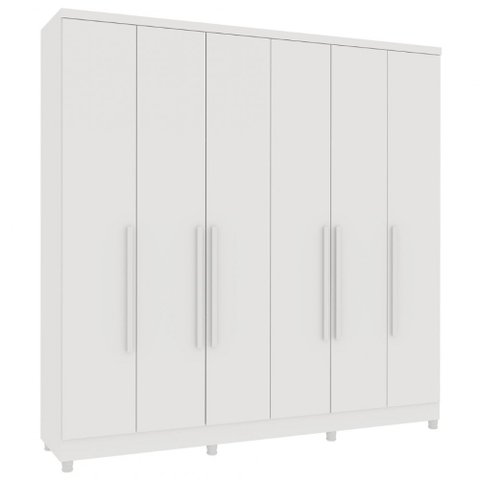 Guarda-roupa Casal Veneza 6 Portas 4 Gavetas Tcil Móveis
