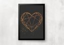 Ver imagem 1 de Quadros para Casa - Decoração Coração:preta