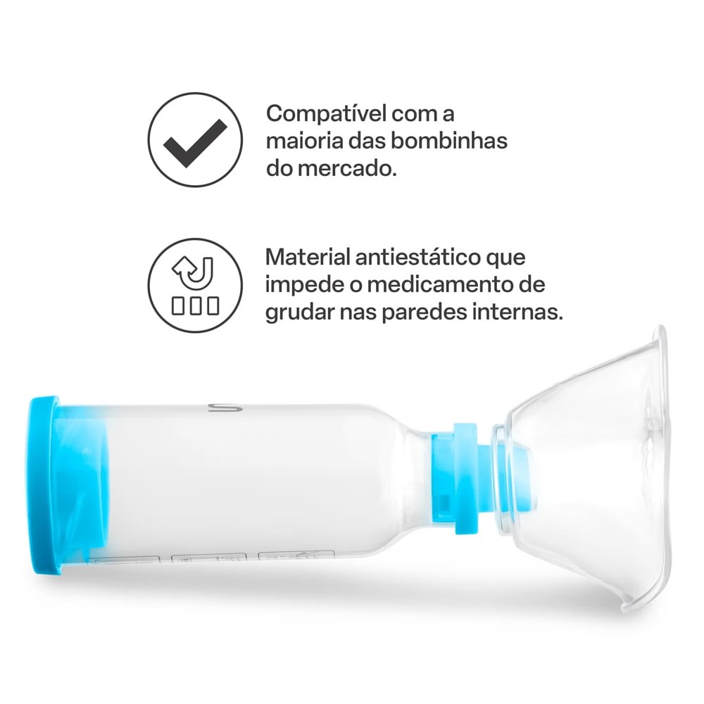 Espaçador para Medicamento Multi Saúde - Hc178 Hc178 Multilaser Saúde - 4