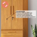 Ver imagem 7 de Armário Multiuso 2 Portas 1 Gaveta 61,70cm 100% MDF Chianti Espresso Móveis